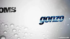 Amy brooke takes nasty hardcore anal pounding cum blast blonde slut