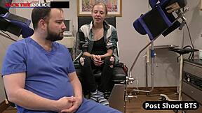 School Officer Ava Siren Fingers Pussy In Miniskirt