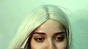 wellington loses control during halloween witch's deepthroat blowjob and explodes in her mouth