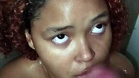 jovem brasileira ebony big tits ass deepthroats monster cock creampie hotel bathroom 📹🍑💦