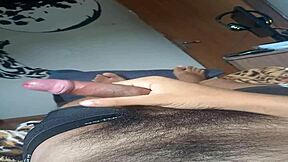 Novinho Explodes Masturbating Huge Cock On Bed Day 8!!