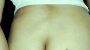 sexy latina prostitute shakes juicy hips milking monster bbc creampie anal big dildo toys tattoo skinny ass