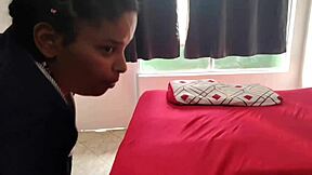 hotel maid strips naked client fucks her hard 😍🍑💦