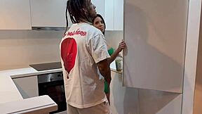 megan fiore destroyed by two huge latina cocks!!