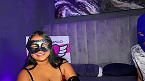 Mexican Swinger Milf's Huge Tits Bounce in First Group Fuck with Monster Cock