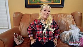 beautiful busty blonde nikki j bends over for pov cock ride and suck in sexy spots