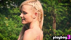 Zazie passion strips outdoor small tits