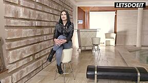 annie wolf takes rough anal pounding to her limit!