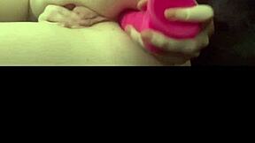 Slutty British Brunette Coed Masturbates to Squirting Orgasm on Webcam