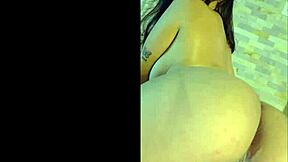 big titted girl orgasms riding her best friend who creampies her shaved vagina