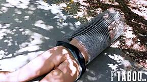 Petite teen upskirt in cage begs jennifer white for zac wild release