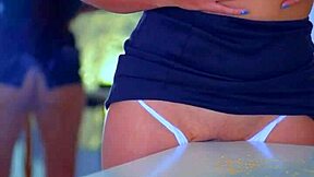 i rubbed my wet pussy so hard on that desk corner it felt amazing