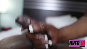 mom can't resist stroking and riding stepson's throbbing dick