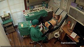 Olivia Kassady Lesbians Torment Gaping Pussies In Clinic