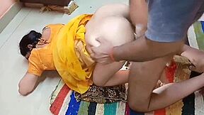 Neighbour's tight pussy doggystyled after one night stand fuck