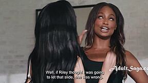 Angry College Blondes Bianca And Rhae Fight Into Rough Wet Pussy Licking