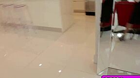 Teen Cosplayers Deepthroat Monster Cocks in Wild Group