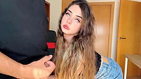 that 47yo neighbor pounded my tight teen pussy hard after catching him with my porn vids