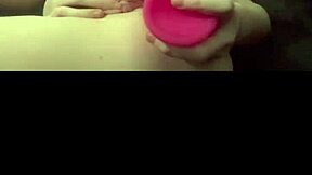 British coed squirts hard on webcam toys