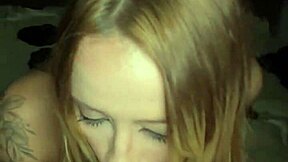 oh man petite latina's natural tits jiggle during her sloppy deepthroat casting pov blow on monster cock