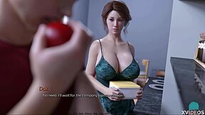 milf's firm ass cheeks make teen go crazy horny