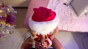 stepsis gifts deepthroat hard fuck christmas night pov