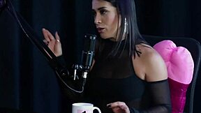 val mineirinha shines in swing cast sheer red with bisexual brs glamour