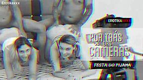 Blonde Latina Deepthroats Monster Cock Backstage Photoshoot