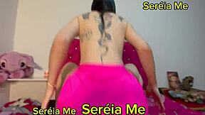 Brazilian mermaid sucks cock then rides client-turned-friend cowgirl style