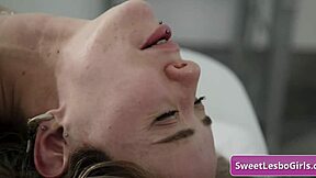 sensual teens haley reed millie morgan teasing wet pussies in erotic massage