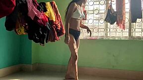 indian housewife goes wild riding secret boyfriend's cock in every kinky position!