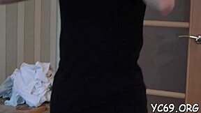 damn this gal in nylons fucks hardcore like a total slut