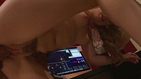 Pounding Teen 18+ Pussy With Big Blonde's Natural Tits Bouncing Hard