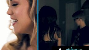 gorgeous Alina Lopez Kendra Spade soft passionate scissoring 😘👭💕