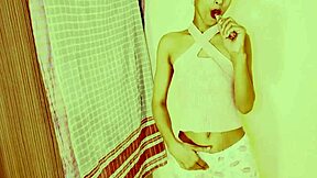 horny uttaran20 dives into wild threesome fuckfest with bff riding and squirting hard