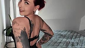 wanna grab this tattooed german redhead's sexy ass and small waist?