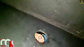 he tried sneaking off condom but i let that huge dick bareback me