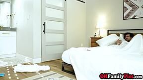 daisy lavoy and ember snow swap stepdads for big cock foursome