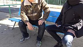 【leak ban】150k sns followers cute streamer tricked into real fuck interview!