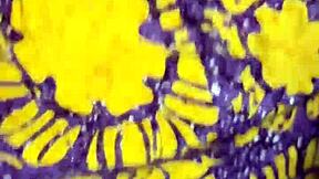 Peeking on neighbor's wife leads to sneaky bedroom doggystyle pounding