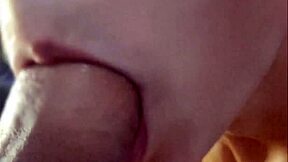 i tease this fan's huge cock till he blasts creampie deep in my shaved teen pussy dripping milk everywhere