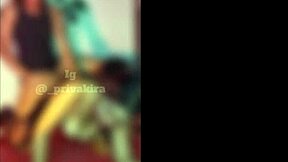 clown girl rides big cock after halloween party doggystyle