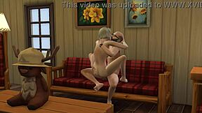 stepdaughter offers pussy to sad dad on birthday first time blowjob 😘🎂💕