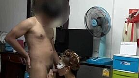 mature big tits milf fucked hard against fridge by young stud