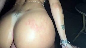 Homemade Anal Creampie Breaks Brazilian Blonde's Tight Ass