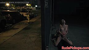 Petite glasses teen, wanna see her suck and ride outside?