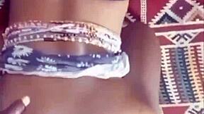 rough quickie doggystyle on slutty stepsis ends with cum dripping off her ass 😈🍑