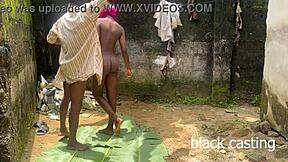 ever tried kinky outdoor sex with a skinny african teen?