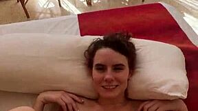 Beach bikini pickup explodes into hotel sex frenzy