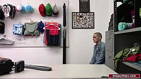 i strip thief's lingerie before missionary pounding her small tits